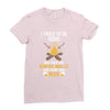 I Tried To Be Good Ladies Fitted T-Shirt