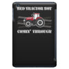 case ih red tractor boy comin' through iPad Mini