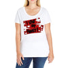 i love my family Ladies Curvy T-Shirt