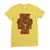 funny ferry mucking christmas, ideal gift or christmas present. Ladies Fitted T-Shirt