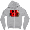 funny techno viking 3, ideal birthday present or gift Zipper Hoodie