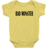bad monster Baby Bodysuit