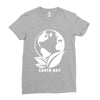earth day planet Ladies Fitted T-Shirt