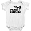 huge pen Baby Bodysuit
