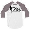 no fat chicks 3/4 Sleeve Shirt