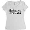 michoacan and jalisco Women's Triblend Scoop T-shirt