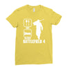 eat sleep battlefield 4, funny Ladies Fitted T-Shirt