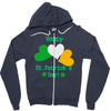 happy st patrik day Zipper Hoodie