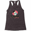 creme fraiche Racerback Tank