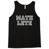 mathlete slogan Tank Top