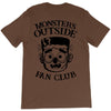 monsters outside fan club back T-Shirt