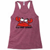 old and crabby Racerback Tank