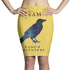 team damon salvatore Pencil Skirts