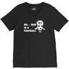 no this is a football V-Neck Tee