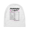 January Girl Facts Capricorn Baby Beanies