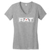 rat new Women's V-Neck T-Shirt
