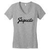 papacito Women's V-Neck T-Shirt