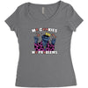 notorious monster Women's Triblend Scoop T-shirt