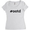 Ootd Outfit Of The Day Women's Triblend Scoop T-shirt