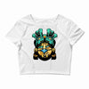 warrior aztec Crop Top