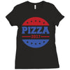 pizza 2017 Ladies Fitted T-Shirt