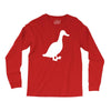 cool duck retro Long Sleeve Shirts