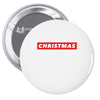 christmas hypebeast Pin-back button