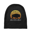 roam sweet roam slouchy Baby Beanies
