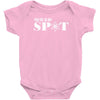 you're in my spot Baby Bodysuit