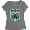 endor family camping Women's Triblend Scoop T-shirt