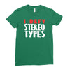 i defy stereotypes Ladies Fitted T-Shirt