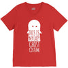 this is my lazy ghost costume V-Neck Tee