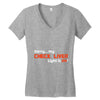 check liver light is on Women's V-Neck T-Shirt