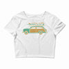 surf car Crop Top