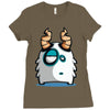 monster Ladies Fitted T-Shirt