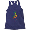 jake paul colorful Racerback Tank