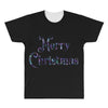 merry christmas colorful glitter All Over Men's T-shirt