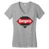 Rangers Women's V-Neck T-Shirt