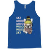 ski mood french bulldog Tank Top