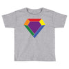 Rainbow LGBT Diamond Toddler T-shirt