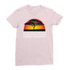 lion chant t   funny  lions joke king savannah africa retro big cat Ladies Fitted T-Shirt