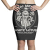 white lotus Pencil Skirts