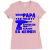 wenn papa es nicht kann Ladies Fitted T-Shirt
