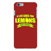if life gives you lemons, add vodka t shirt iPhone 6/6s Plus Case