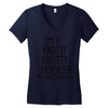crochet knitting Women's V-Neck T-Shirt