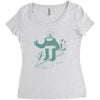 easy rider Women's Triblend Scoop T-shirt