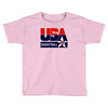 usa basketball logo Toddler T-shirt