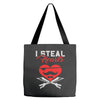 i steal heart valentin day Tote Bags