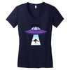i want to leave Women's V-Neck T-Shirt