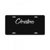 christina License Plate
